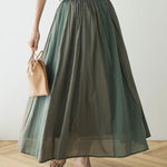  Sazama Cotton Patchwork Skirt - Bobo Tokyo