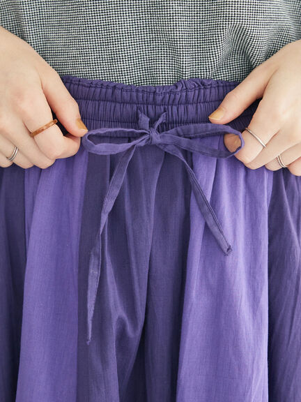 Sazama Cotton Patchwork Skirt - Bobo Tokyo