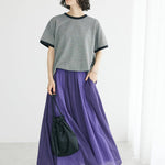  Sazama Cotton Patchwork Skirt - Bobo Tokyo