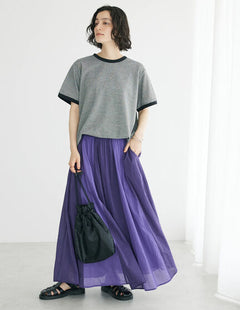  Sazama Cotton Patchwork Skirt - Bobo Tokyo