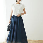  Sazama Cotton Patchwork Skirt - Bobo Tokyo