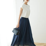  Sazama Cotton Patchwork Skirt - Bobo Tokyo