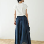  Sazama Cotton Patchwork Skirt - Bobo Tokyo