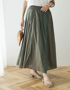  Sazama Cotton Patchwork Skirt - Bobo Tokyo