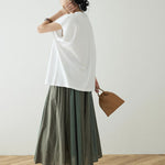  Sazama Cotton Patchwork Skirt - Bobo Tokyo