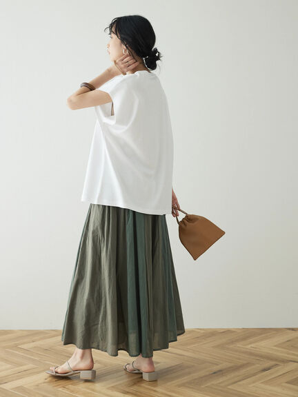  Sazama Cotton Patchwork Skirt - Bobo Tokyo