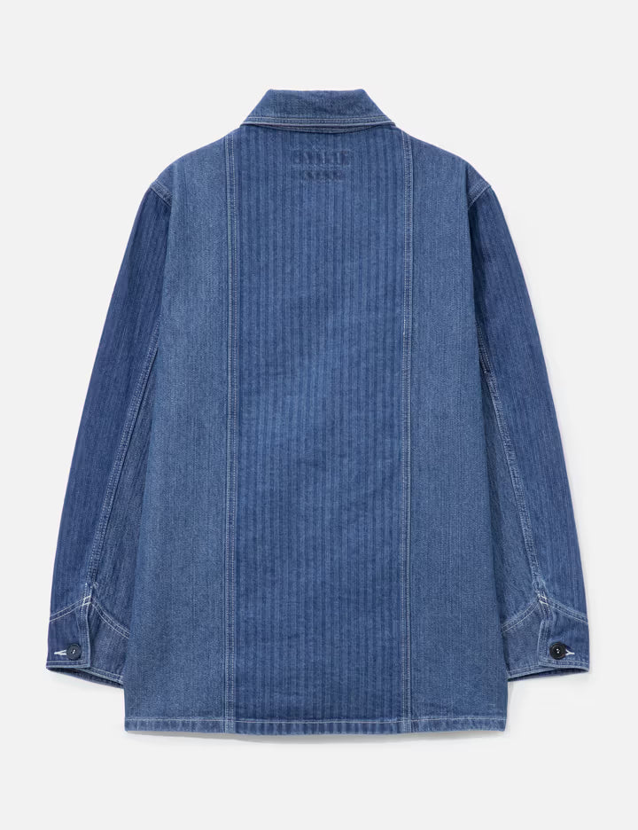 Patchwork Coverall Jacket 3YR Wash