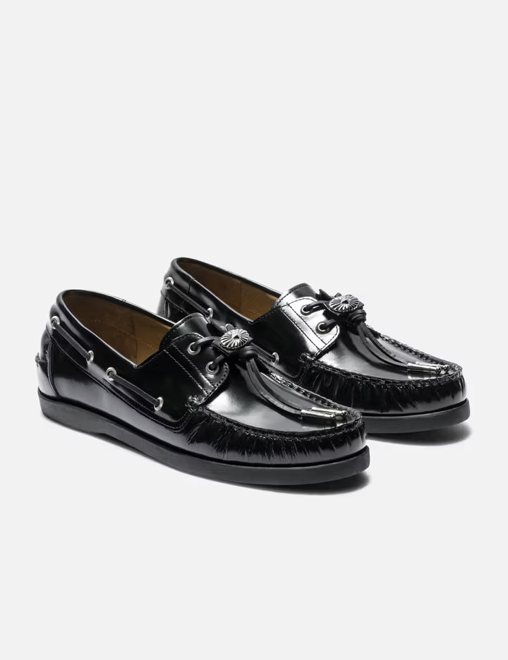 Black Leather Loafer