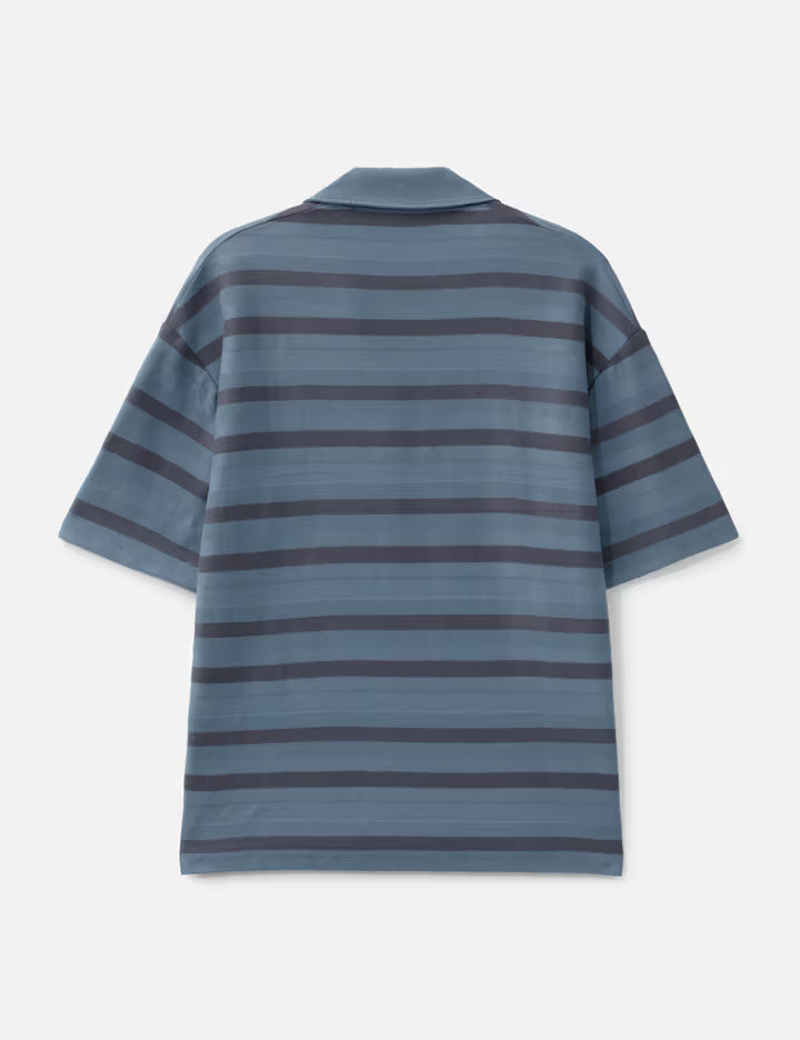 Oversize Striped Polo
