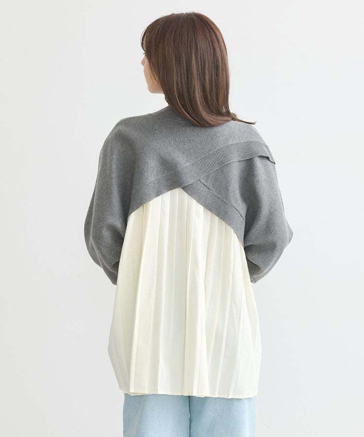 Orie Layered Pleated Knit