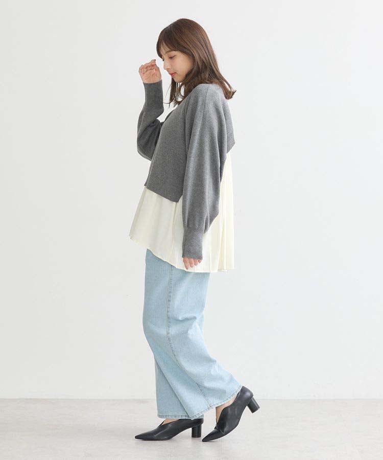 Orie Layered Pleated Knit
