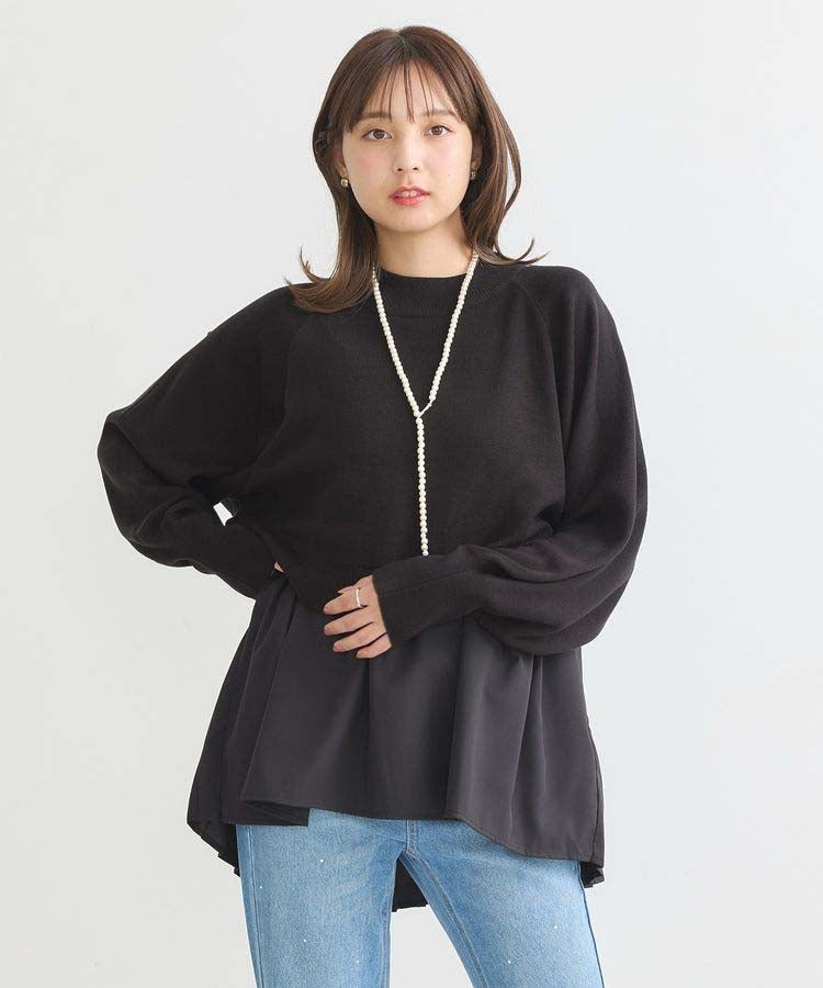 Orie Layered Pleated Knit