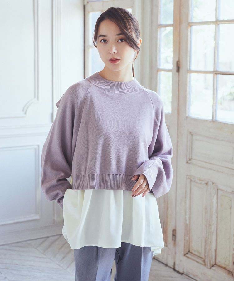Orie Layered Pleated Knit