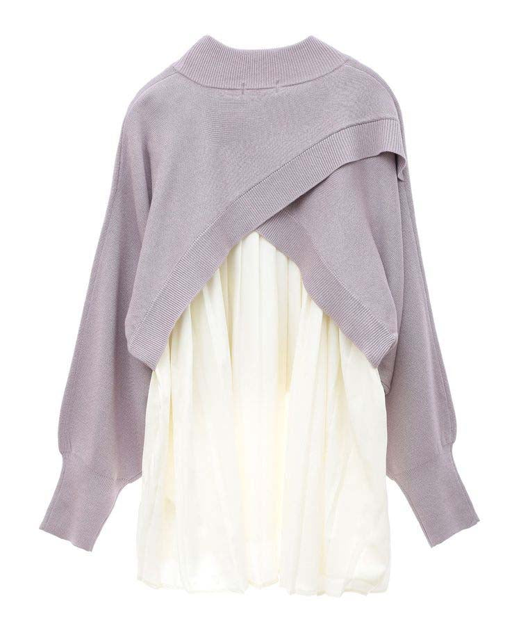 Orie Layered Pleated Knit