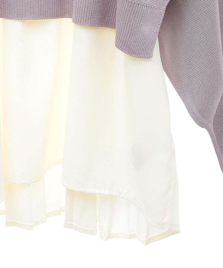 Orie Layered Pleated Knit