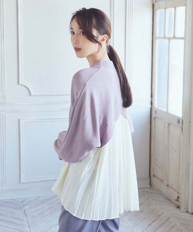 Orie Layered Pleated Knit