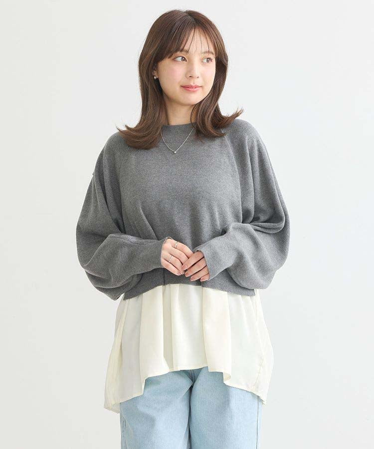 Orie Layered Pleated Knit