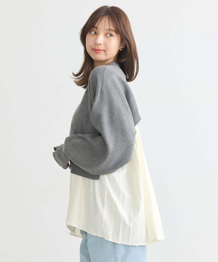 Orie Layered Pleated Knit
