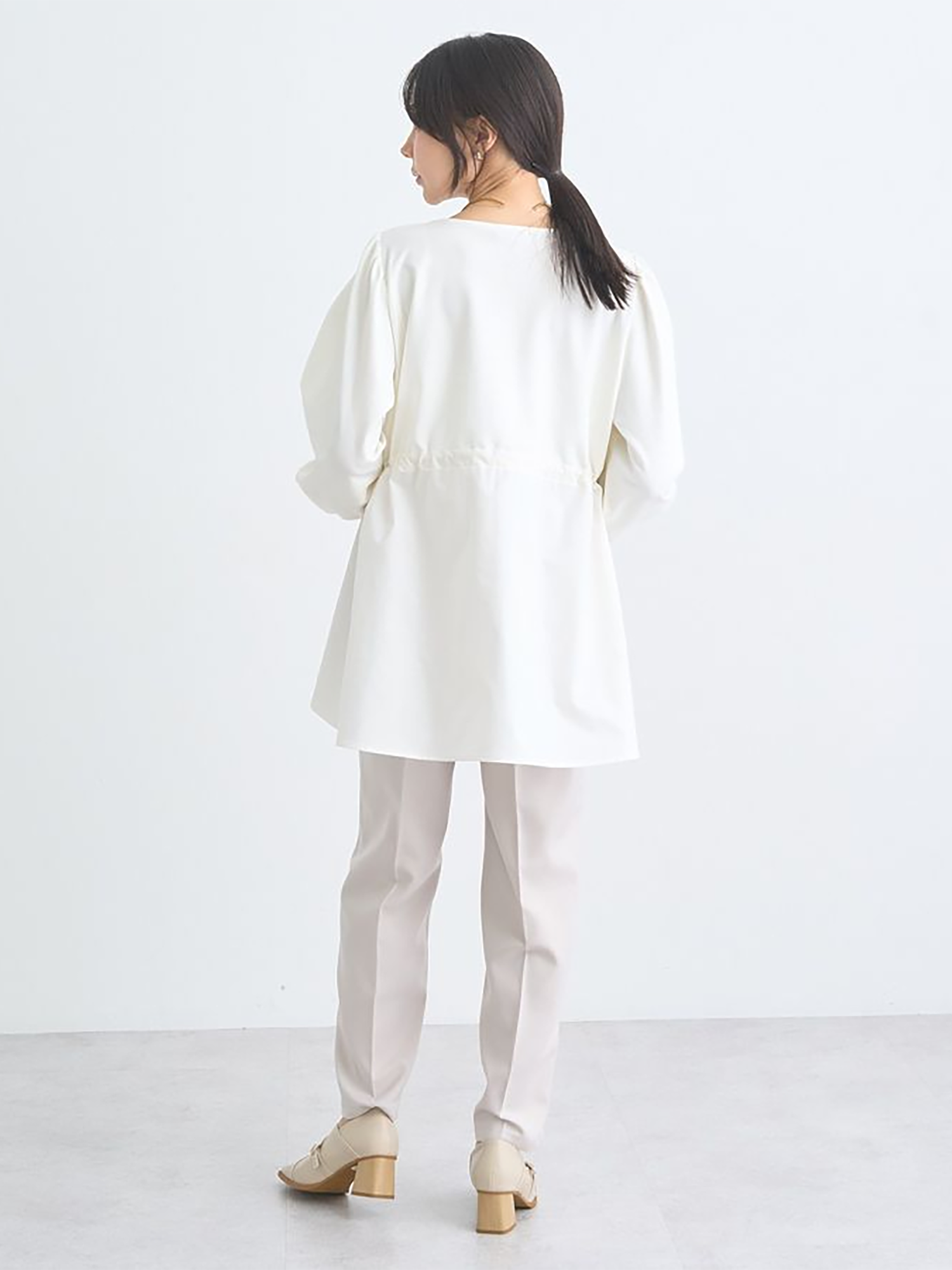 Toki Peplum Pullover Blouse