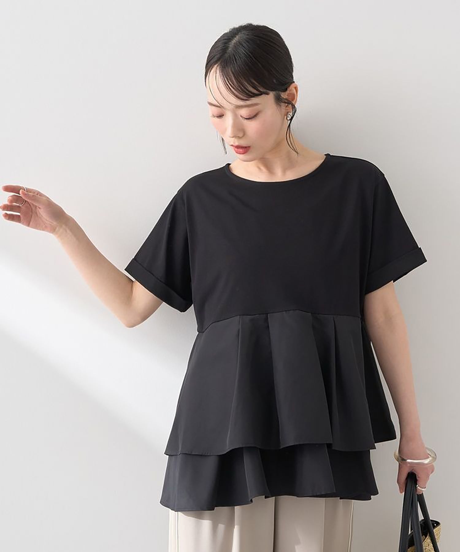 Kozue Back Pleated Blouse