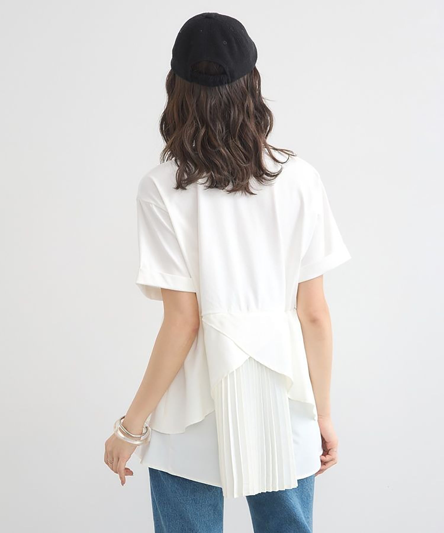 Kozue Back Pleated Blouse