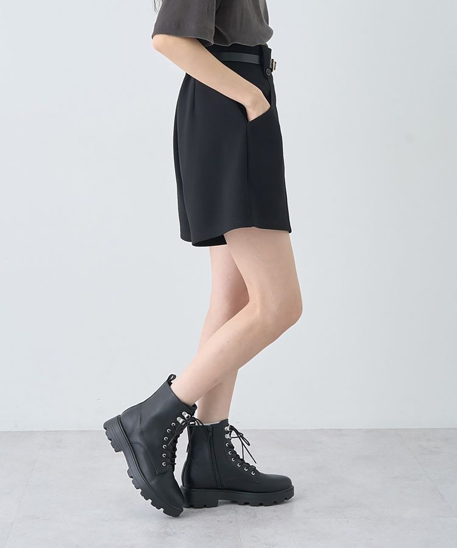 Yukari Belted Shorts