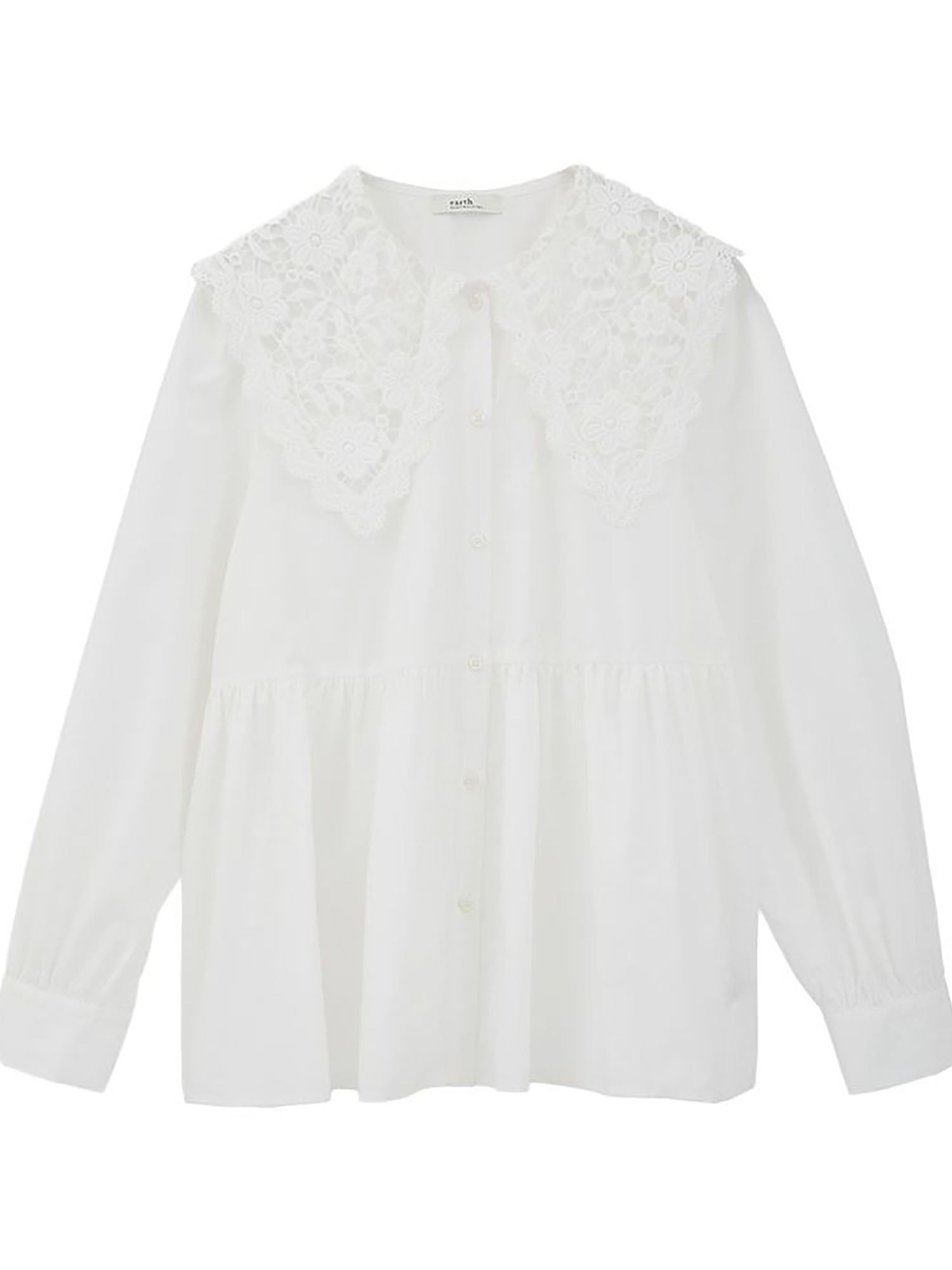 Arisa Lace Collar Blouse