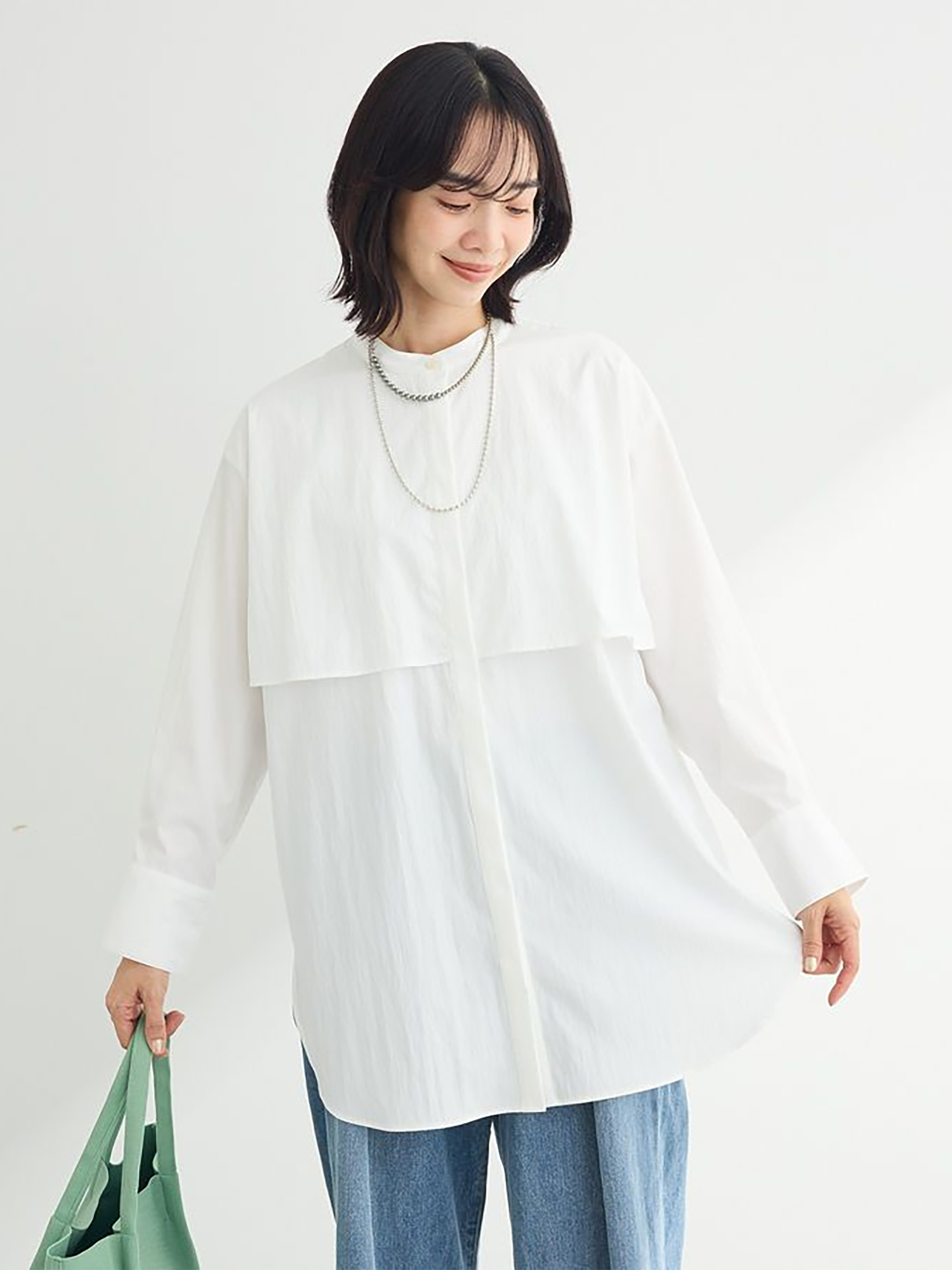 Botan Easy Care Yoke Tunic