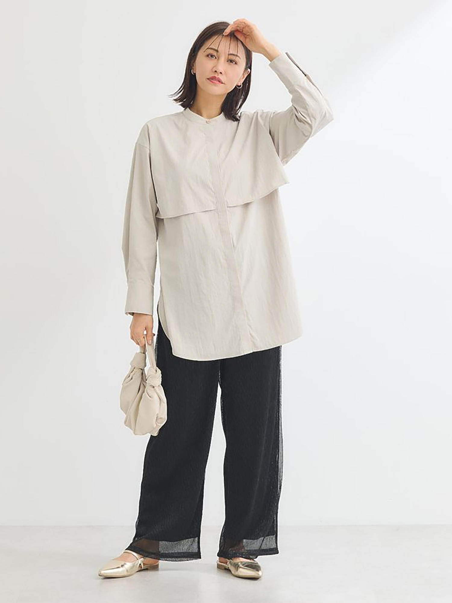 Botan Easy Care Yoke Tunic