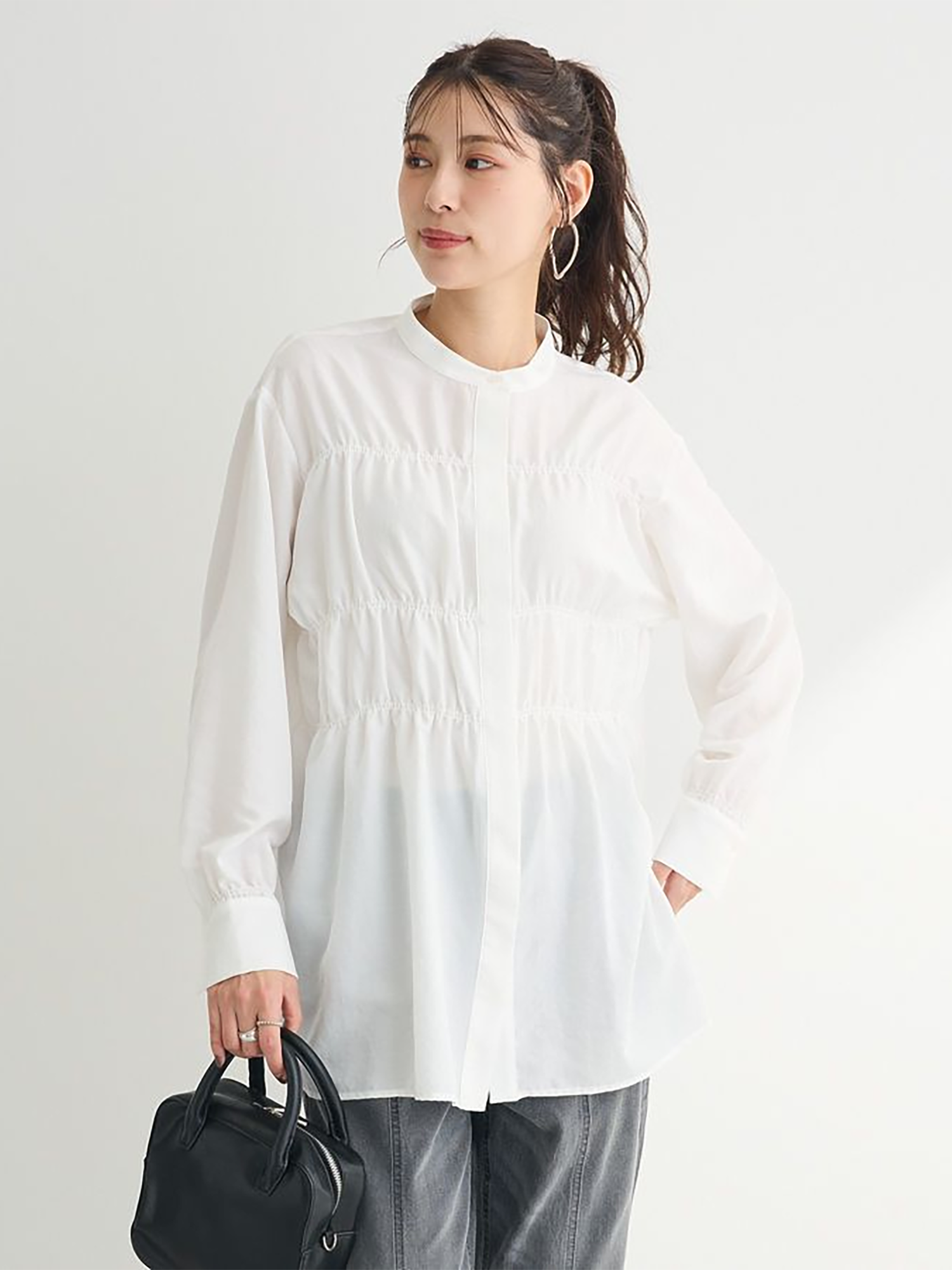 Haruma Shirred Tunic