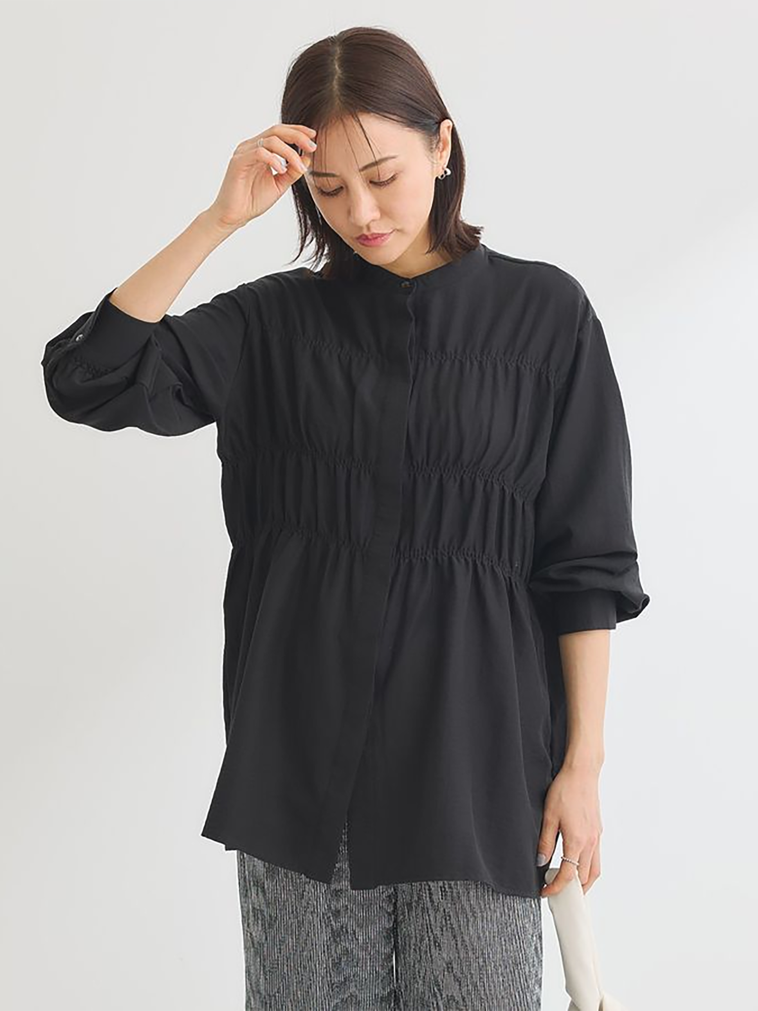 Haruma Shirred Tunic