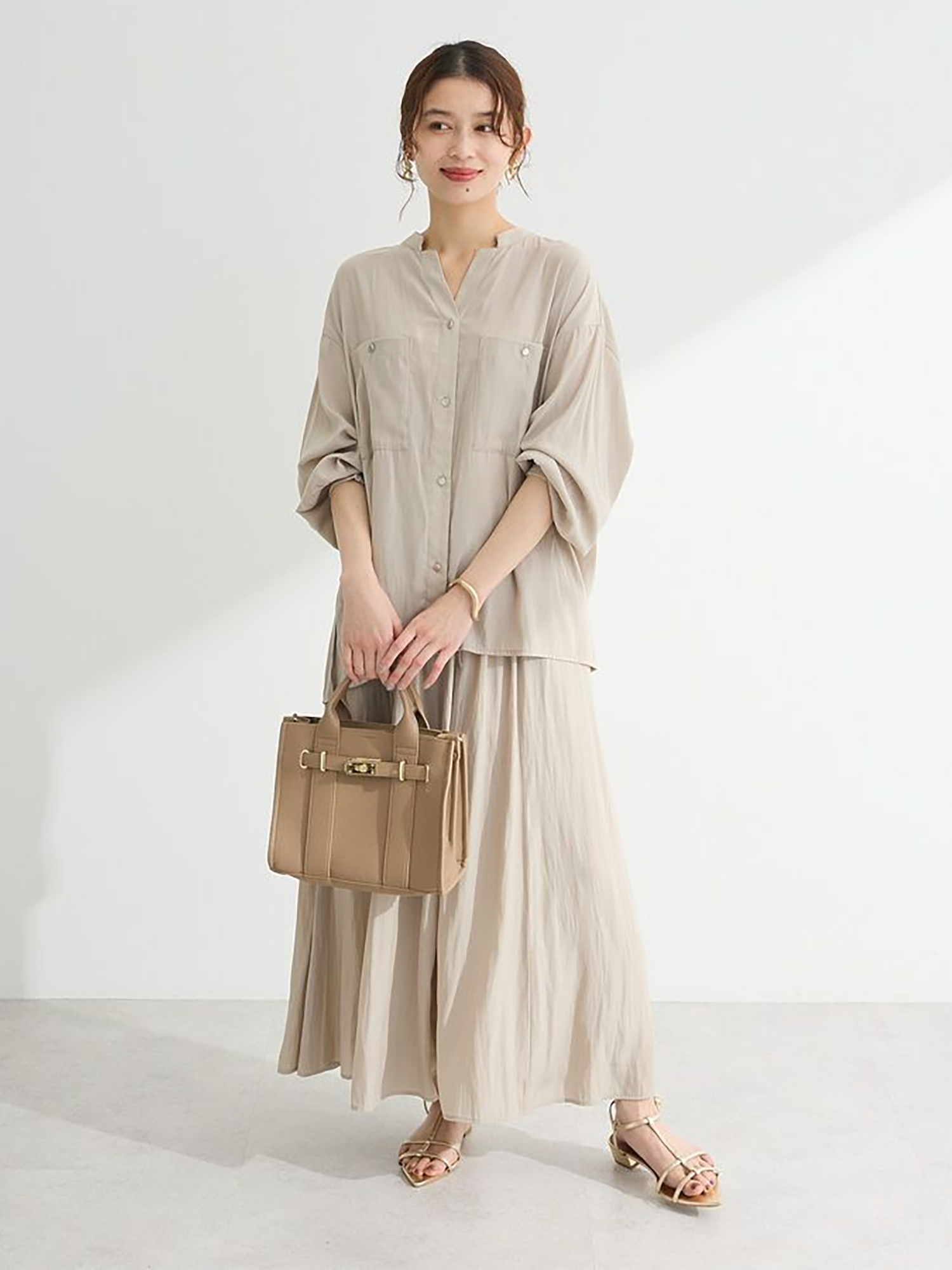 Kamitsu Plain Wide Pants
