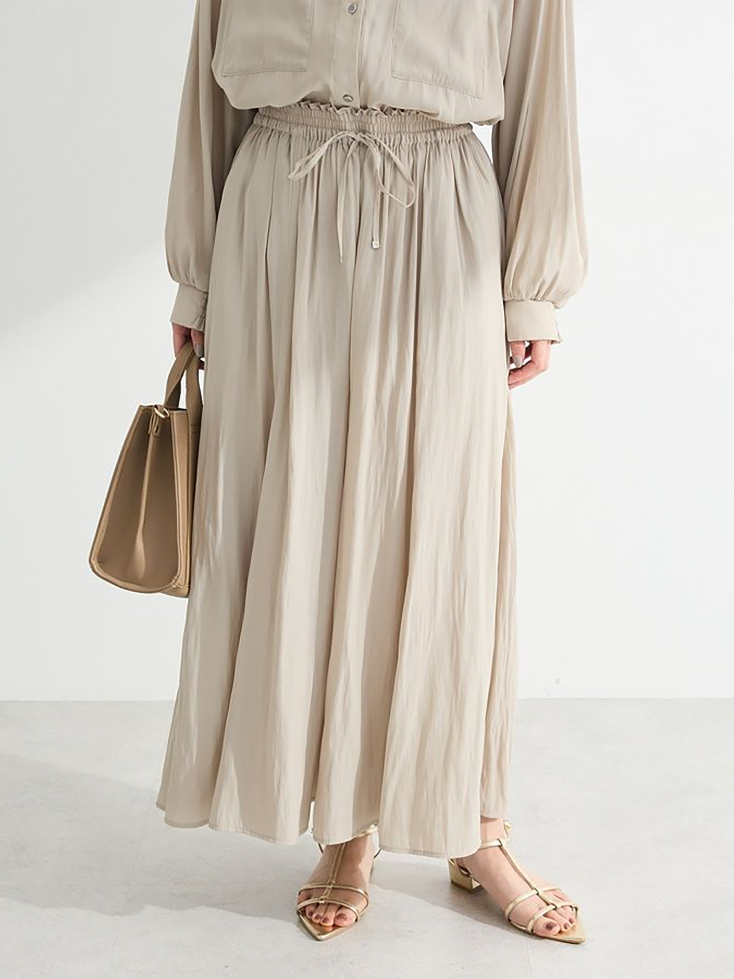 Kamitsu Plain Wide Pants
