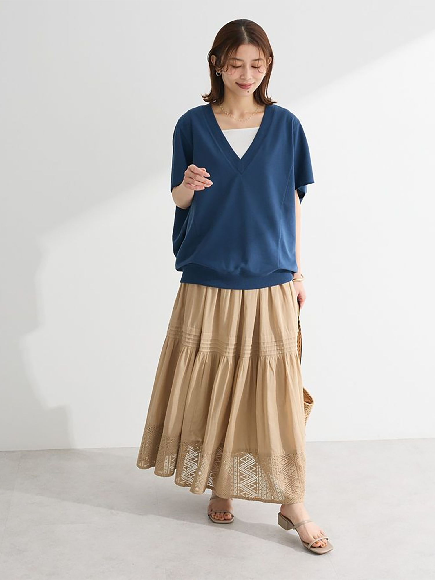 Matsurika Tiered Skirt