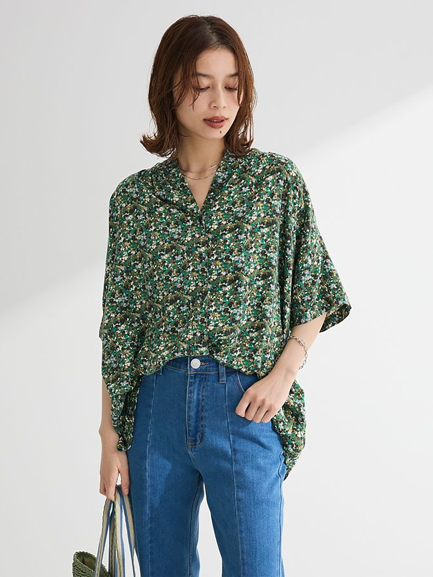 Ume Pattern Blouse