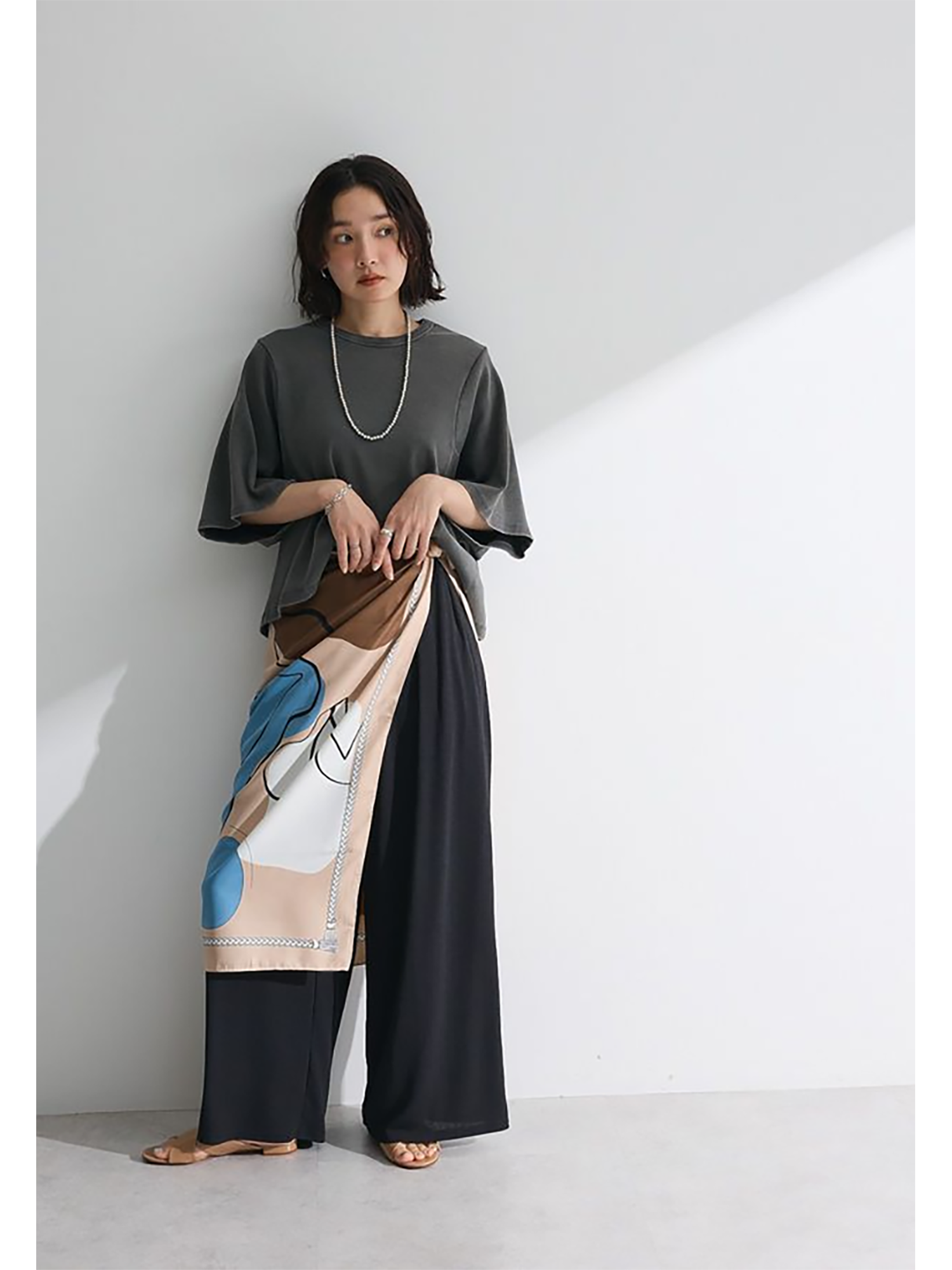 Hanawa Relaxed Wide Pants