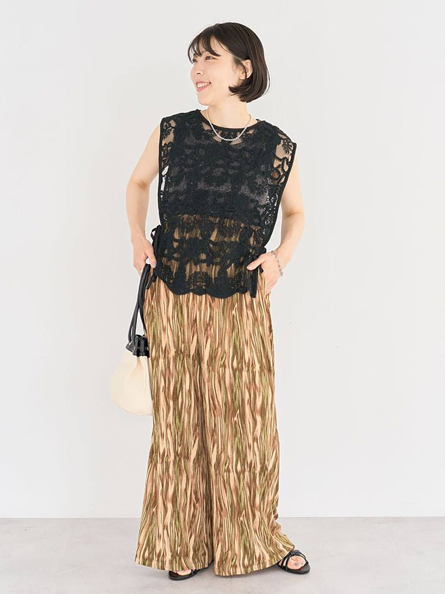 Hanawa Relaxed Wide Pants