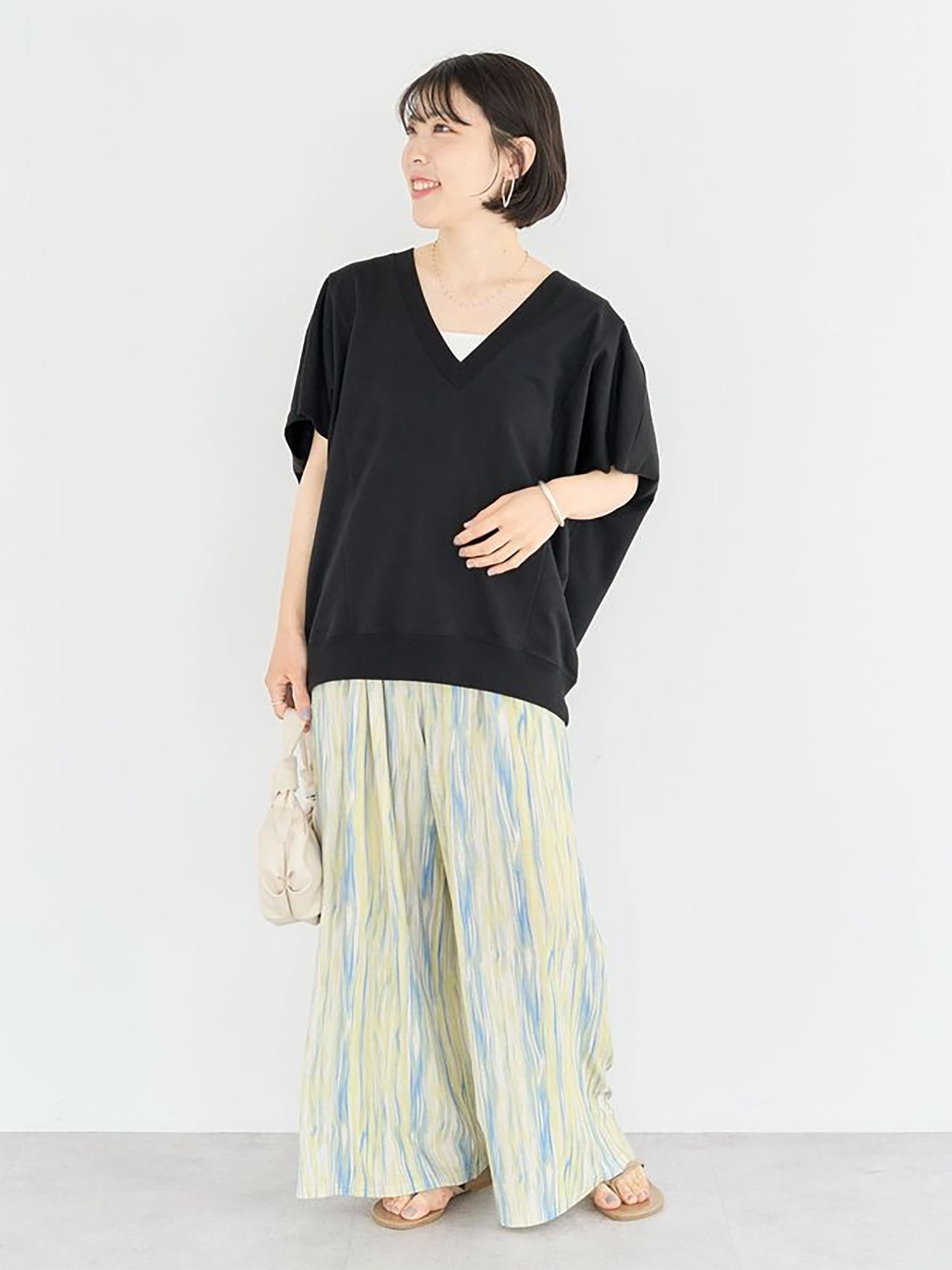 Hanawa Relaxed Wide Pants