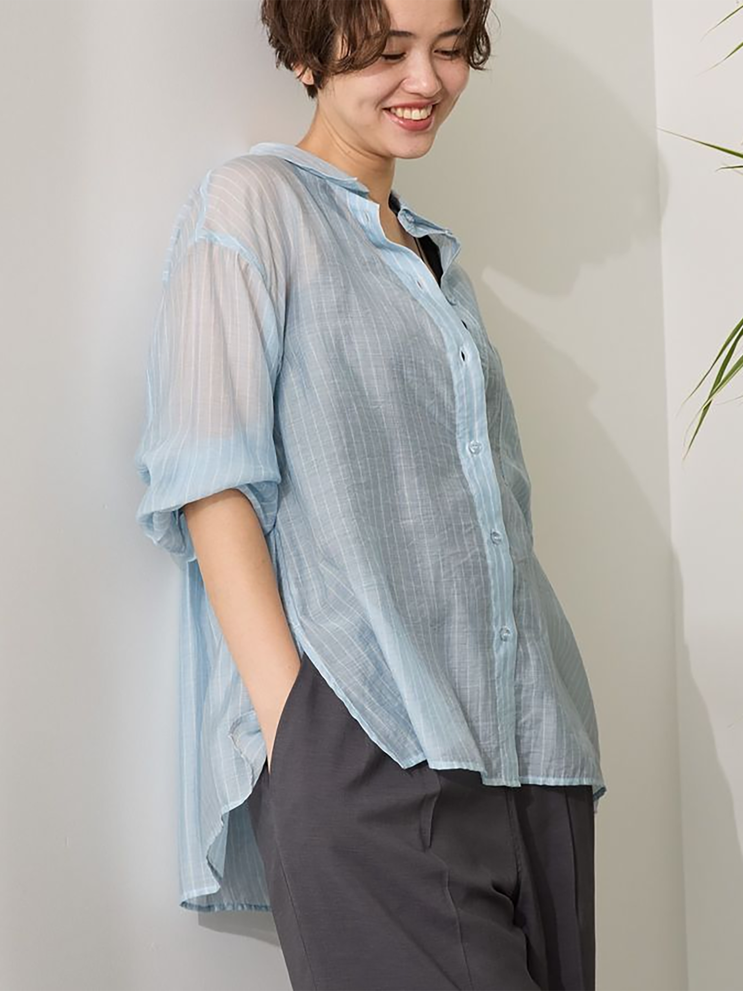 Hikage Sheer Shirt