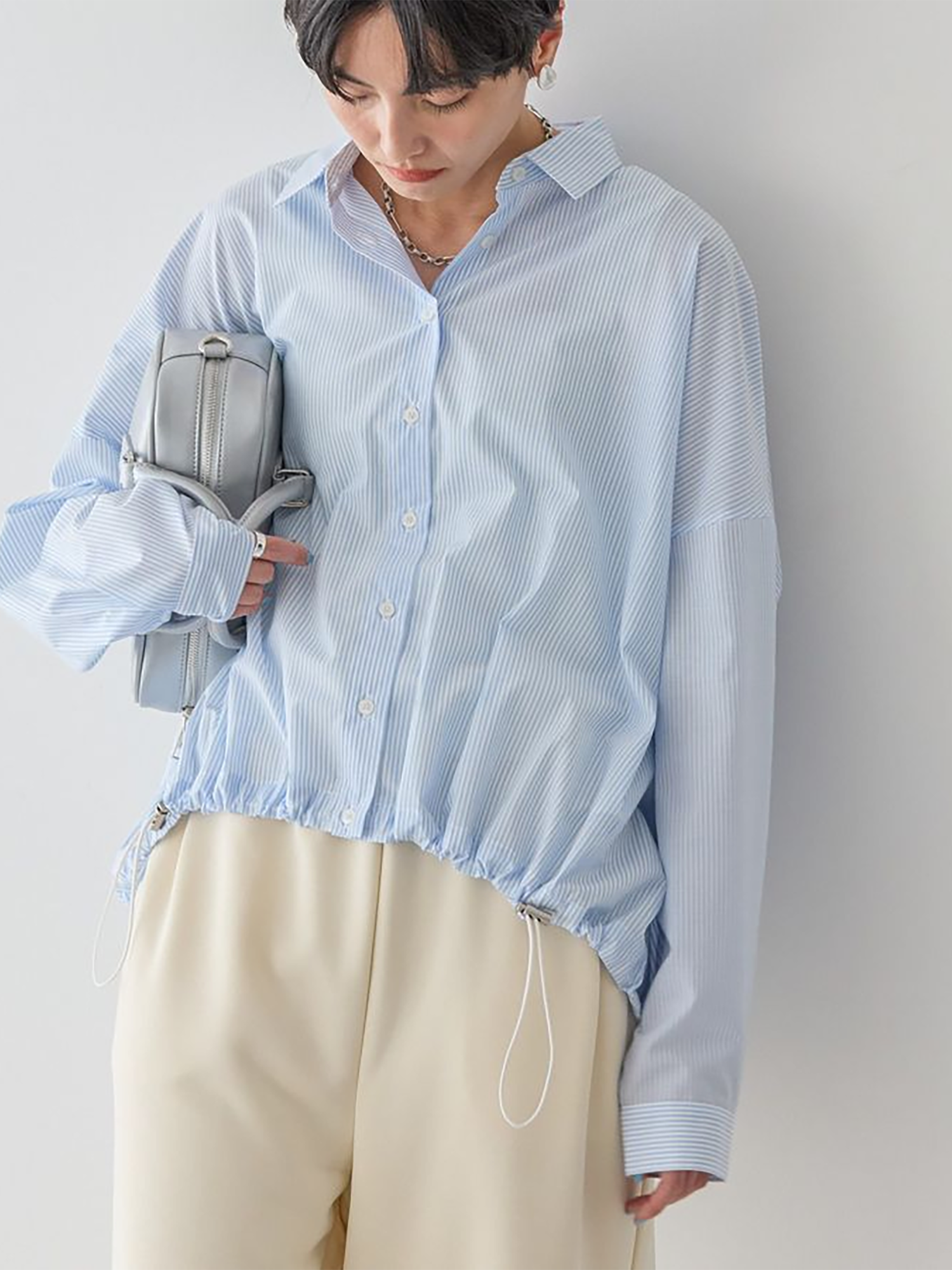 Katsura Drawcord Shirt