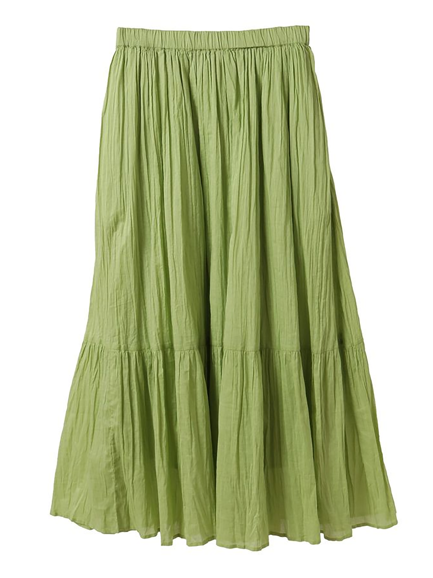 Yanagi Crinkle Tiered Skirt