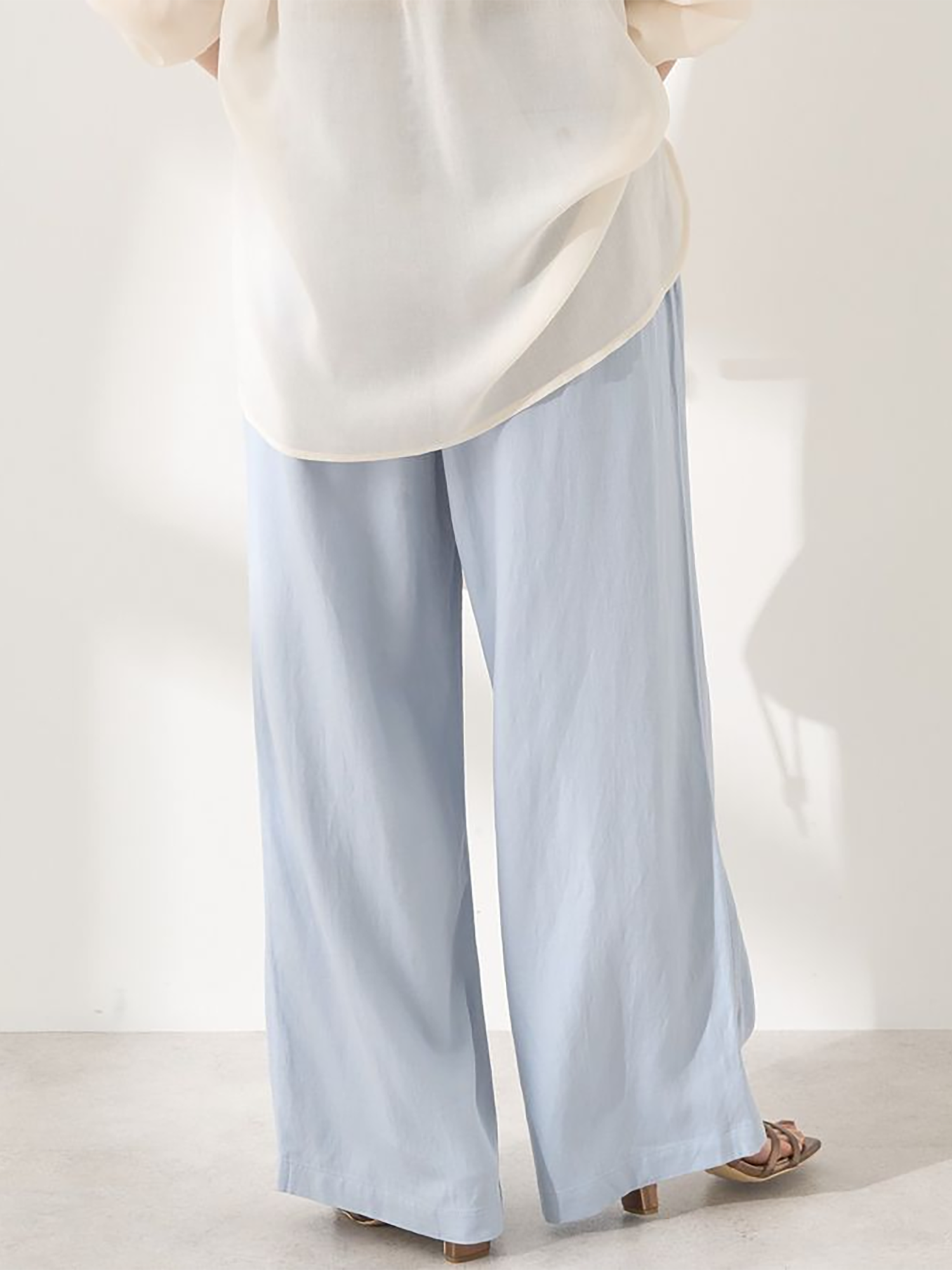 Nire Linen Wide Pants