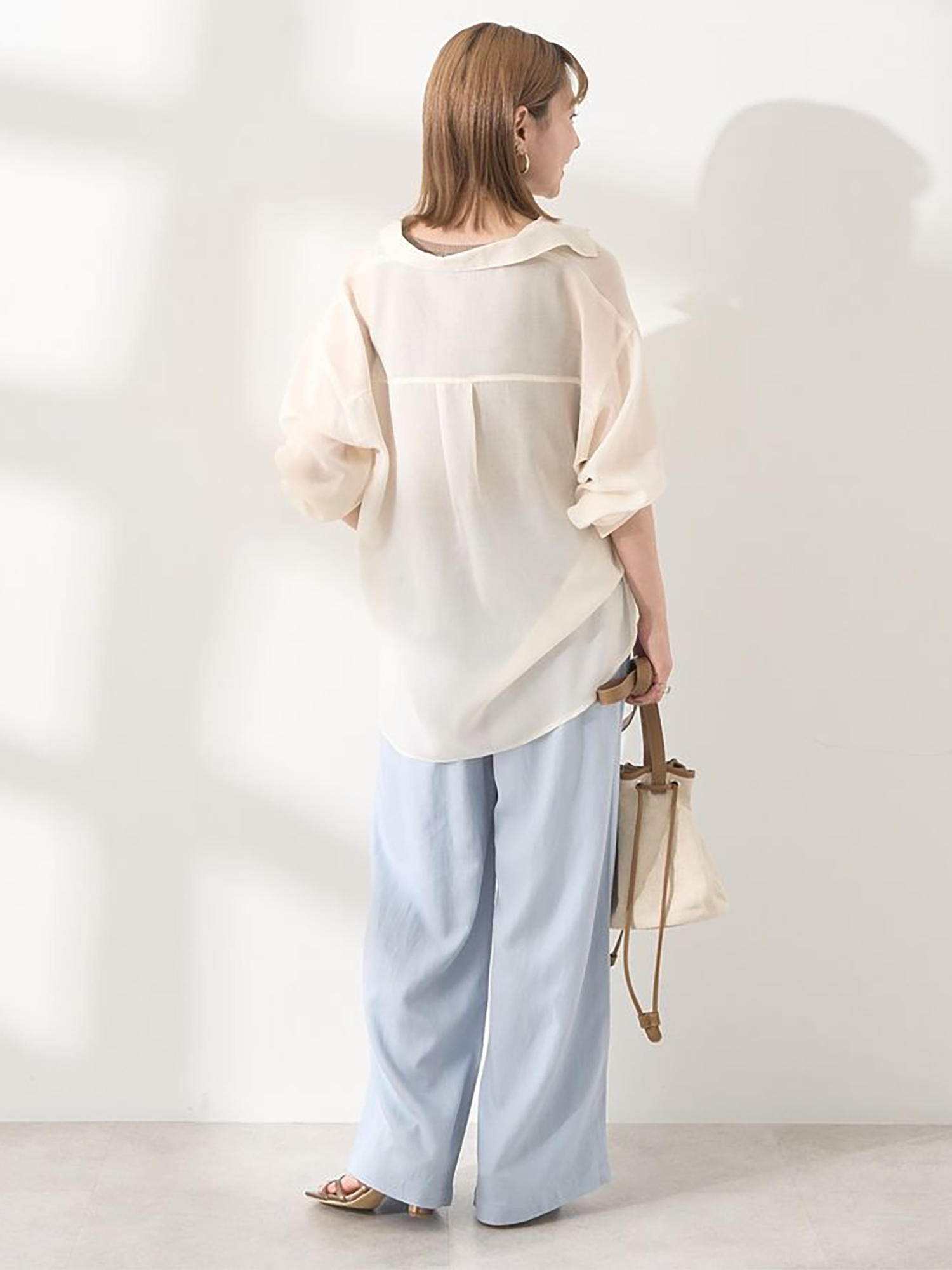 Nire Linen Wide Pants