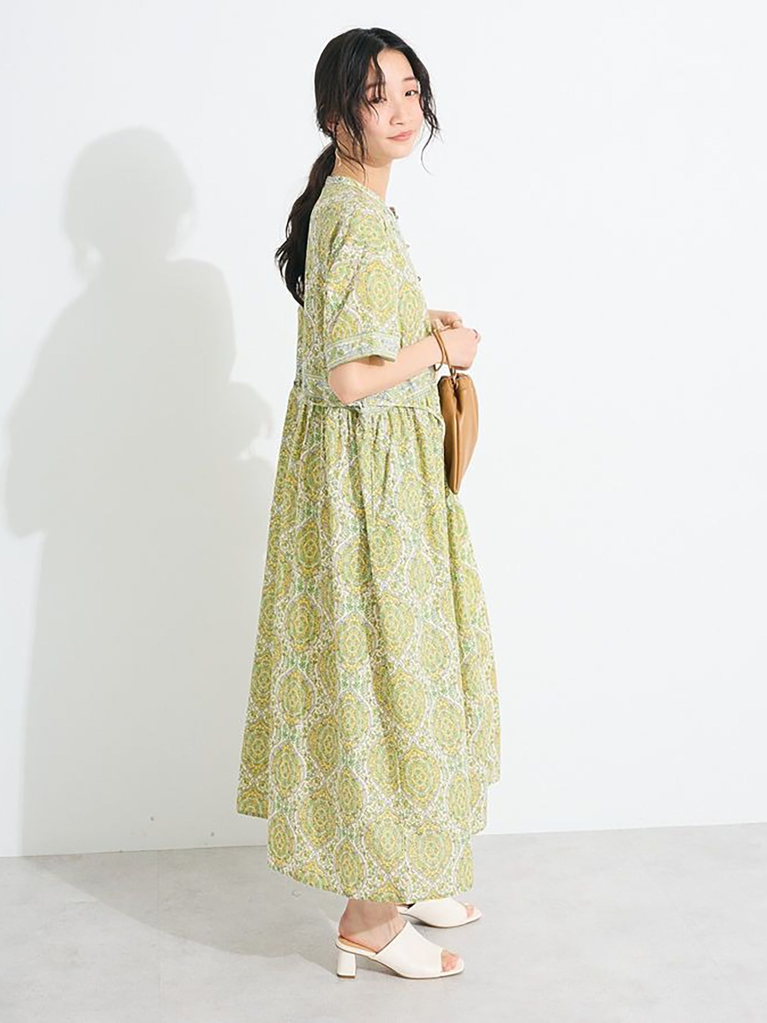 Yae Arabesque Pattern Dress