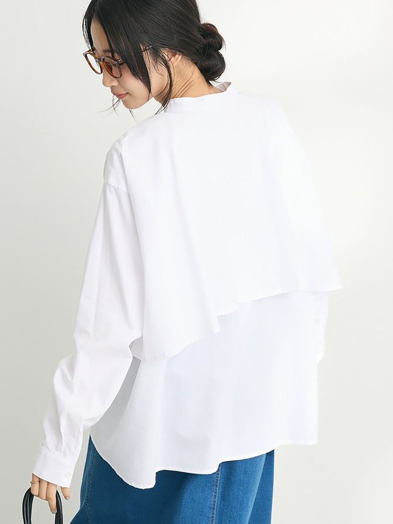 Tsuge Back Frill Shirt