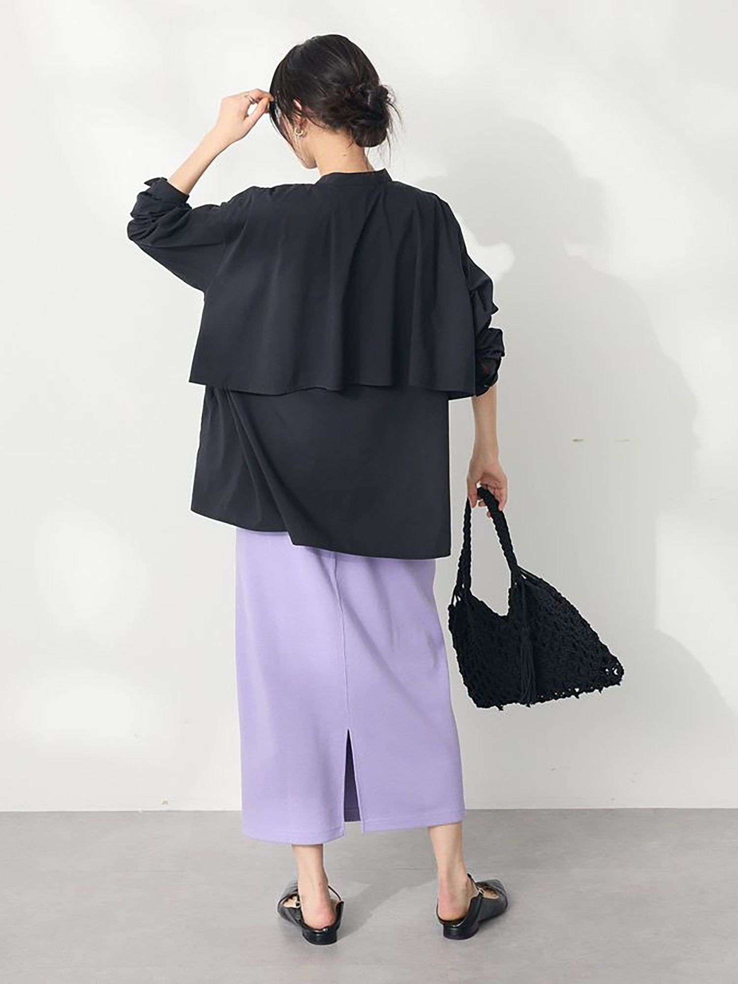 Tsuge Back Frill Shirt