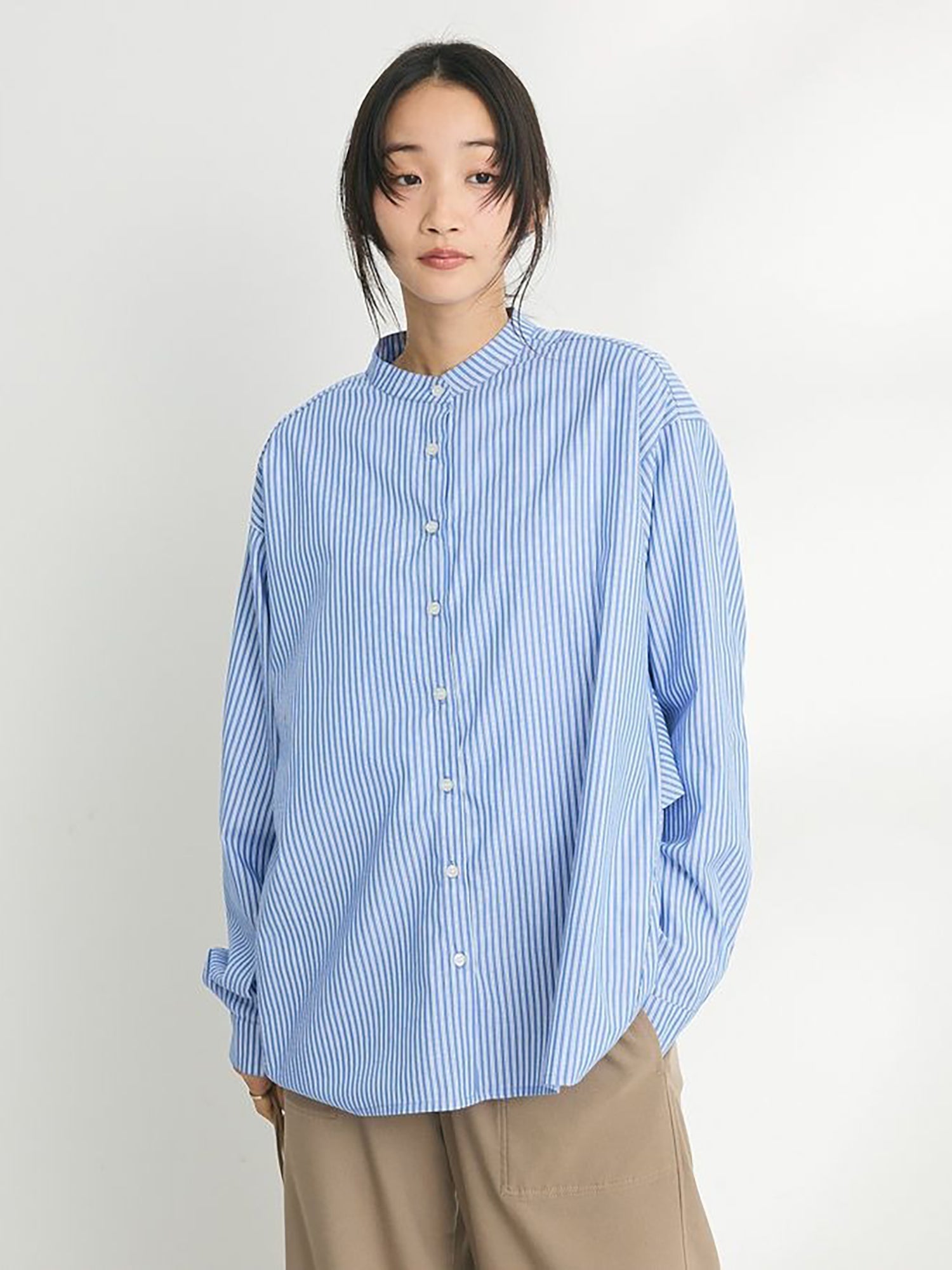 Tsuge Back Frill Shirt