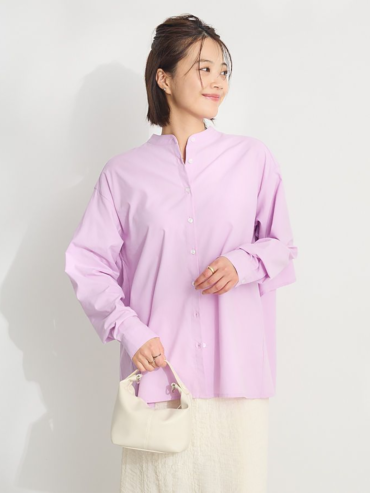 Tsuge Back Frill Shirt