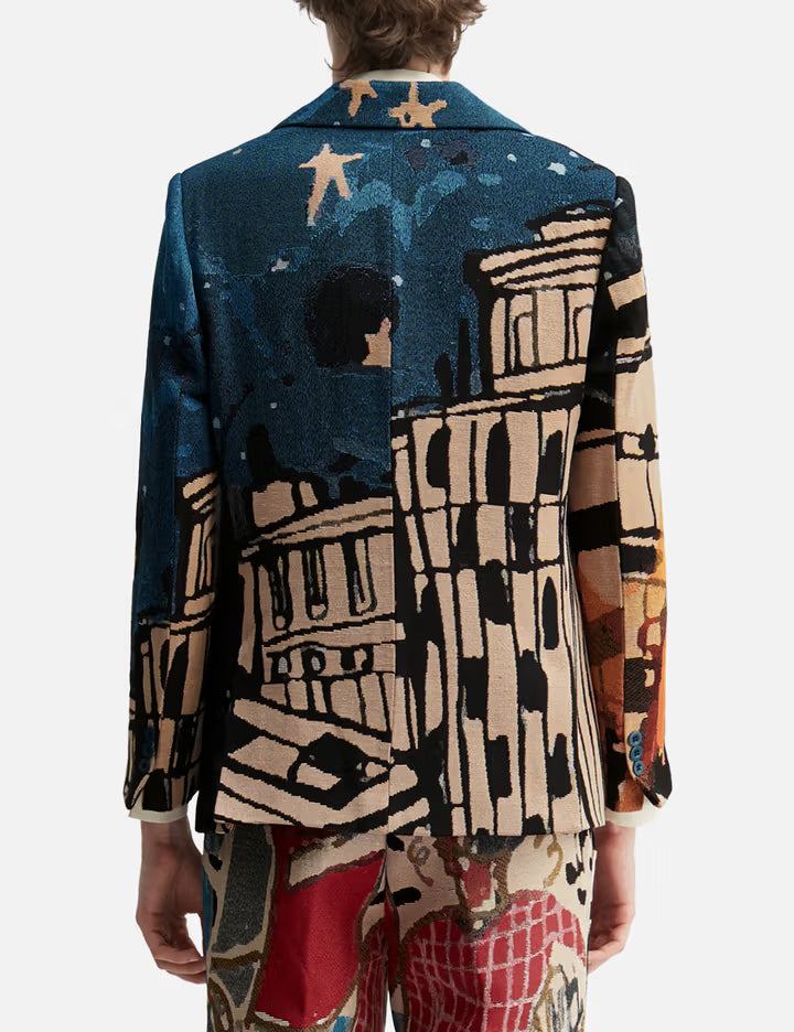 Jacquard Boy Who Jumped The Moon Jacket