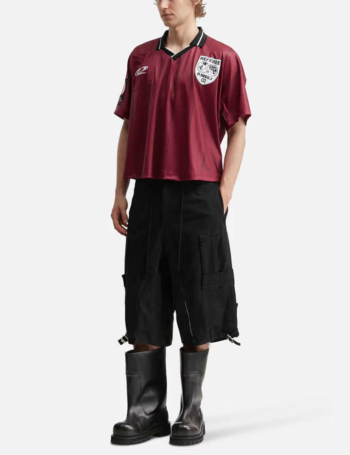 Fake Shoulder Referee Football Jersey